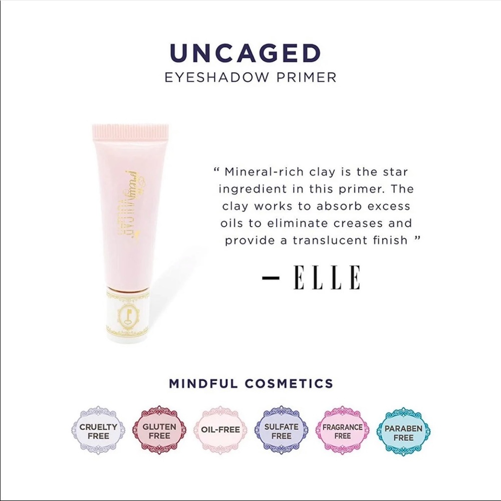 Pretty Vulgar Uncaged Eyeshadow Primer NEW sealed